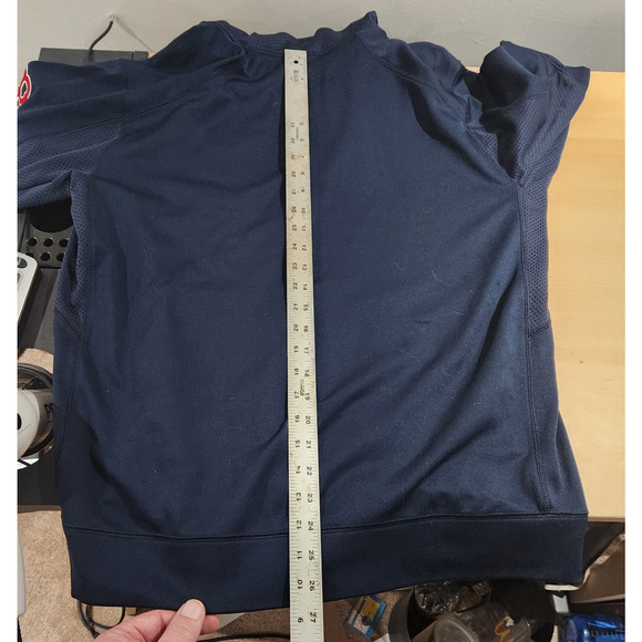 Nike Therma Fit Boston Red Sox MLB Blue Full Zip Up Hoodie Mens Size Large - Picture 8 of 11